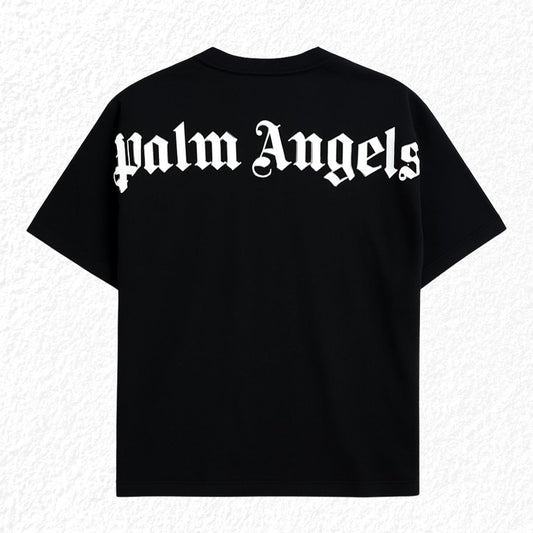 Camiseta Palm Angels Negra – Streetwear de Lujo