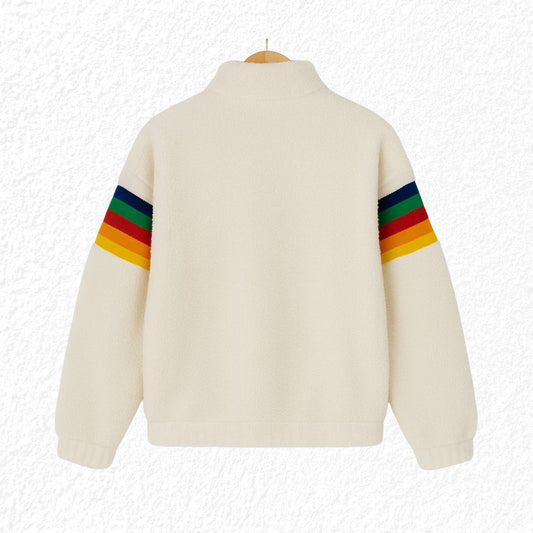 Chaqueta Sherpa PUMA Rainbow – Color y Estilo para Tu Día a Día