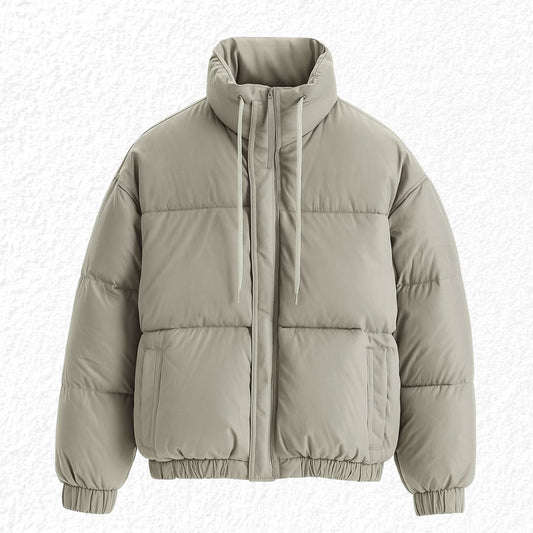 Chaqueta Puffer Negra ESSENTIALS