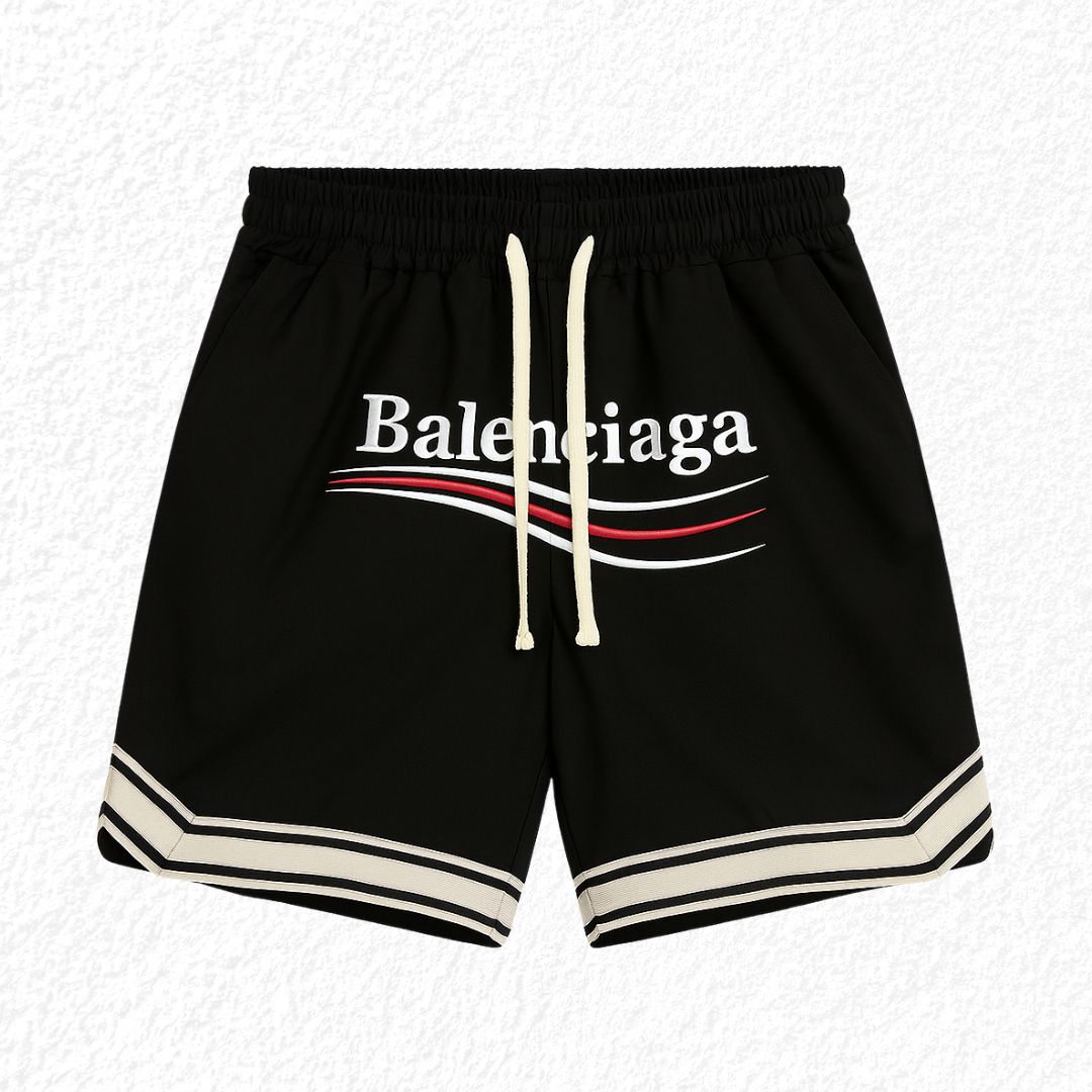 Pantaloneta Balenciaga Negra Unisex