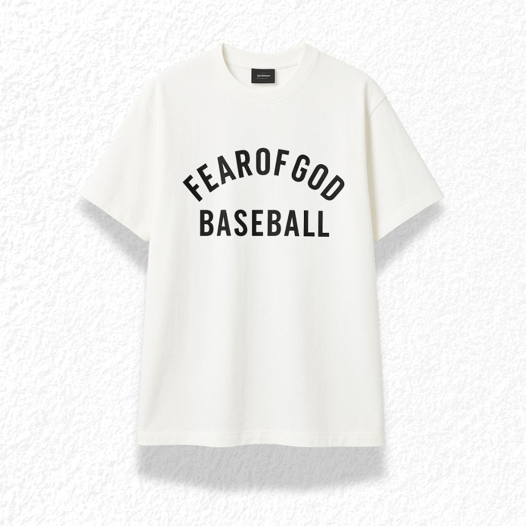 Camiseta "Fear of God Baseball" – Streetwear de Autor