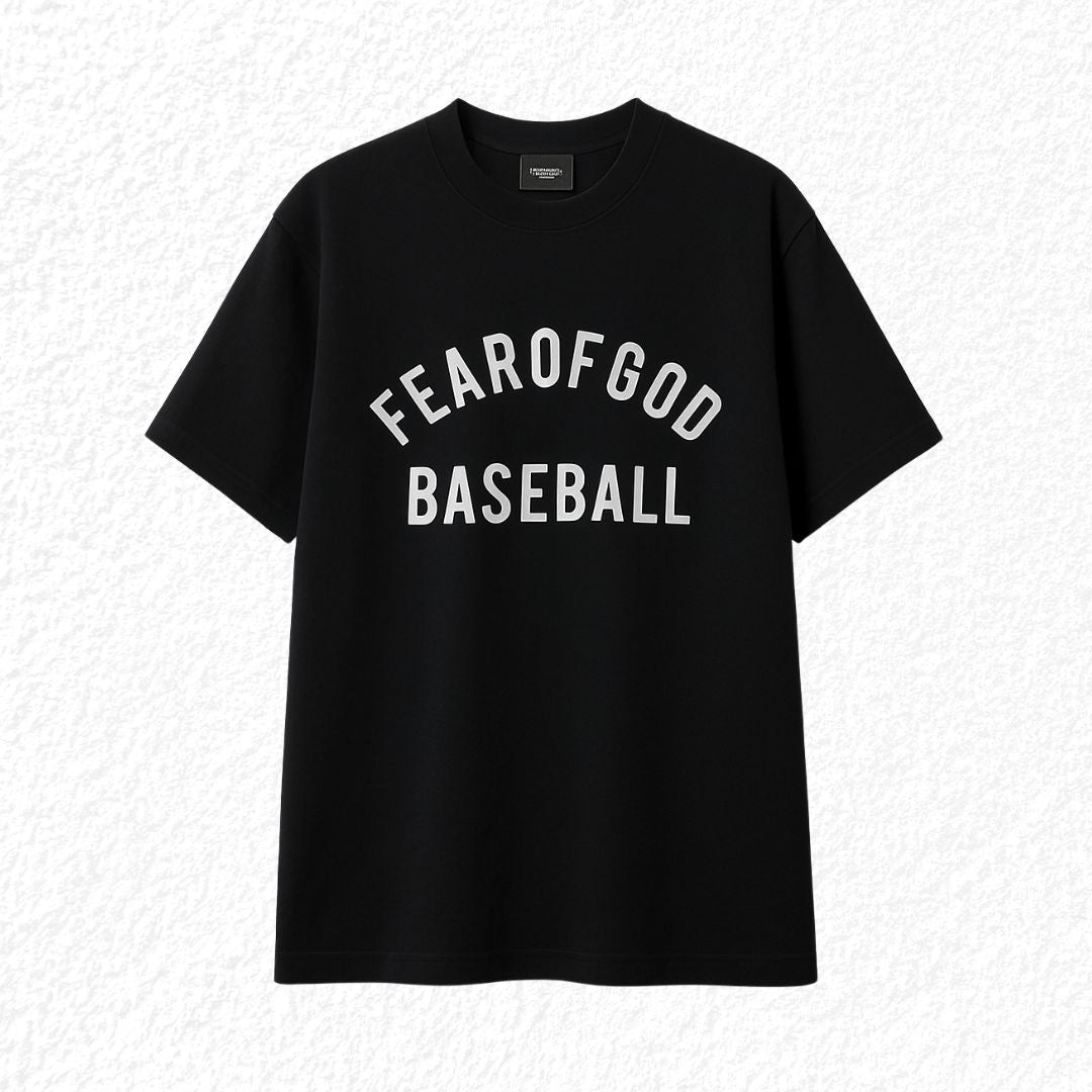 Camiseta "Fear of God Baseball" – Streetwear de Autor