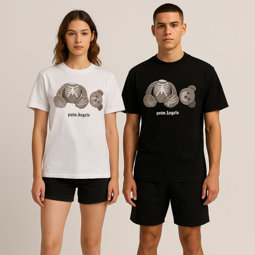Camiseta Palm Angels Oso Desmembrado – Streetwear Premium