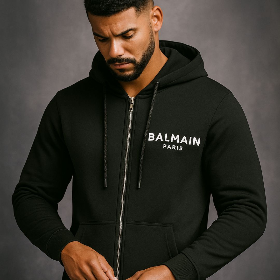 Chaqueta Balmain Paris – Estilo y Exclusividad Urbana