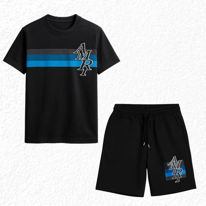 Conjunto Amiri Stripe Black – Estilo Urbano de Lujo