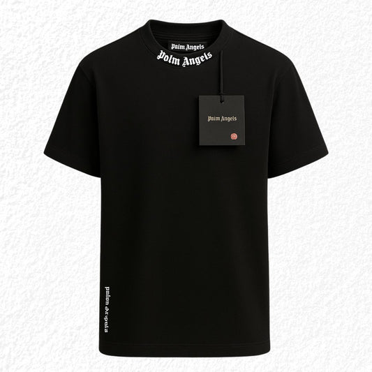 Camiseta Palm Angels Negra – Streetwear de Lujo