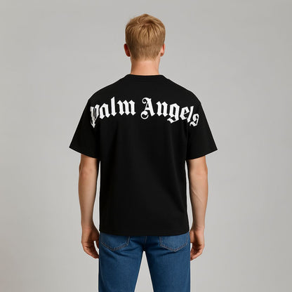 Camiseta Palm Angels Negra – Streetwear de Lujo