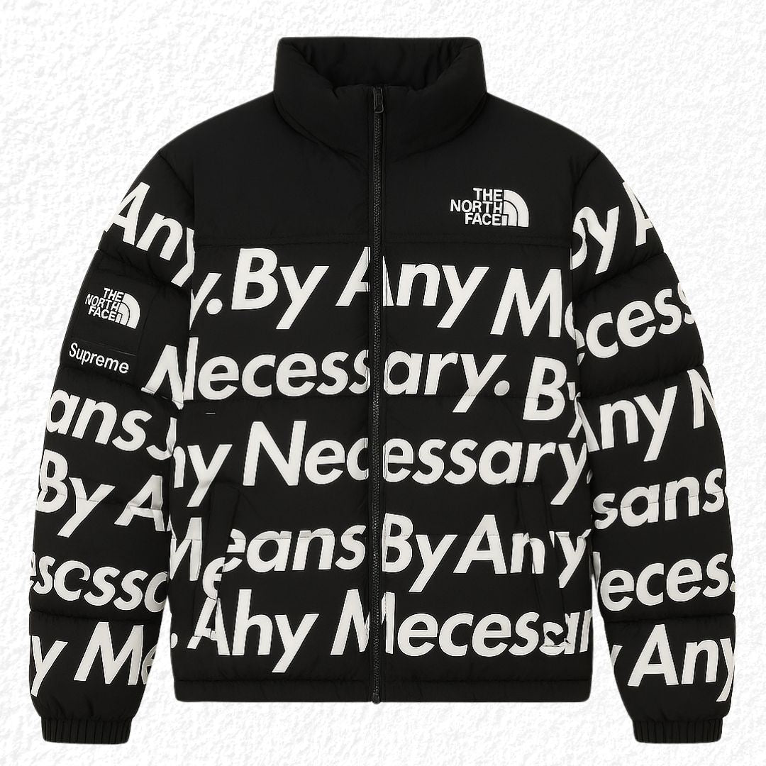 Chaqueta The North Face x Supreme "By Any Means" – Negra