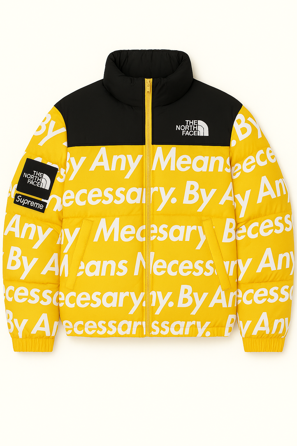 Chaqueta The North Face x Supreme "By Any Means" – Negra