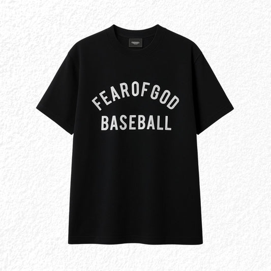 Camiseta "Fear of God Baseball" – Streetwear de Autor