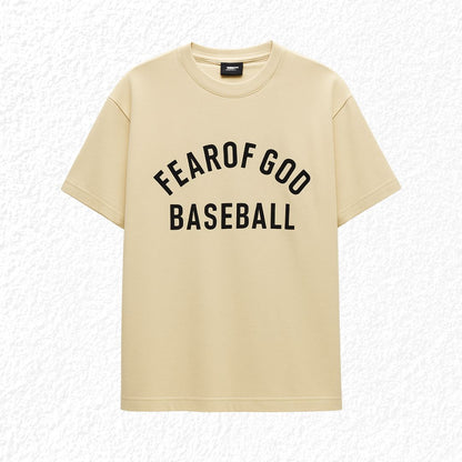 Camiseta "Fear of God Baseball" – Streetwear de Autor