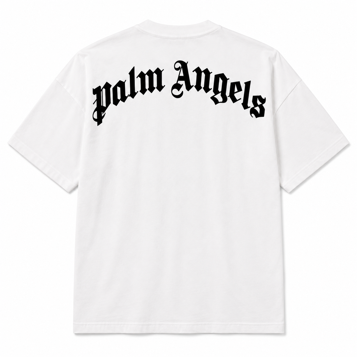 Palm Angels Shark Tee blanca vista espalda