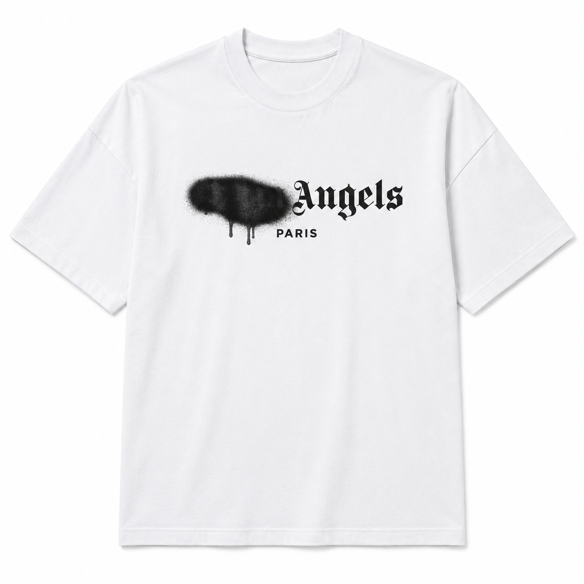 Palm Angels Sprayed City estampado negro